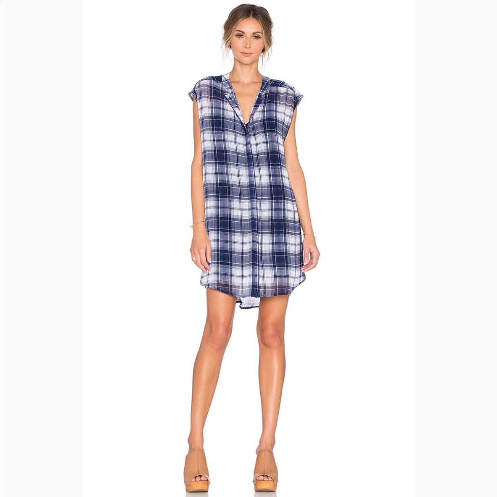 BB Dokata Nelson Plaid Shift Dress